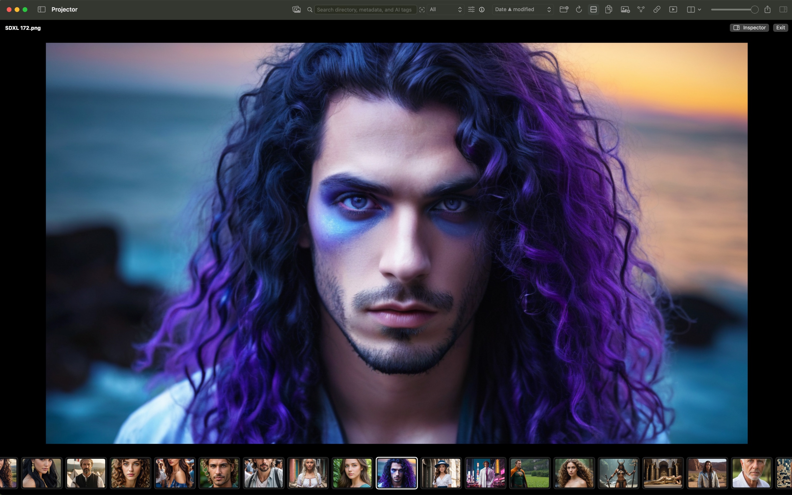 PrismPro projector screenshot